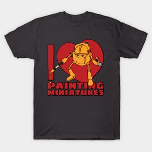 Tabletop Mech Miniature Painting Graphic T-Shirt